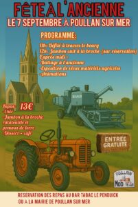 Lire la suite à propos de l’article Fête à l’ancienne: le dimanche 7 septembre(jardin de bel air)