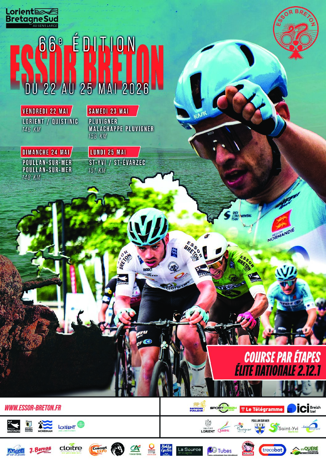 Lire la suite à propos de l’article course cycliste l&rsquo;essor Breton